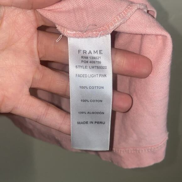 Frame boxy oversized cut out tee - Picture 3 of 5